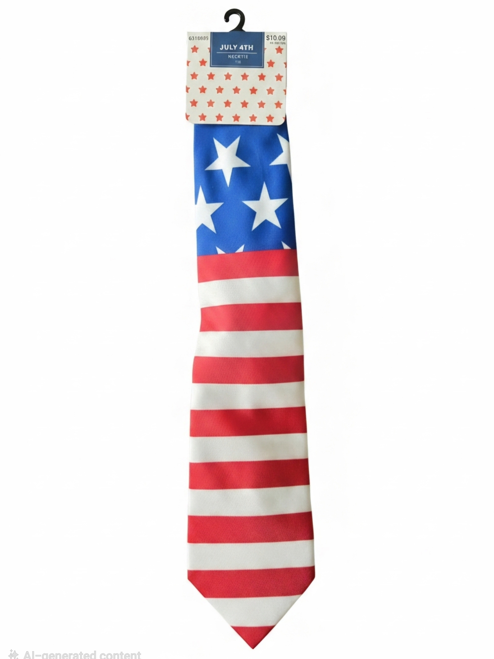 July 4th Patriotic American Flag Tie - Stars & Stripes